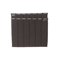 Flanelle GEM grande misura Nero