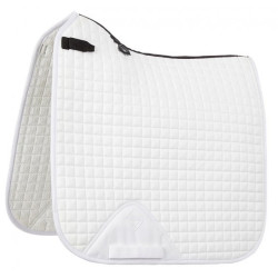 Sottosella da dressage LeMieux - cotone Bianco