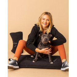 Tappeto per cane GEM 60 x 80 cm Nero