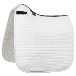 Tappetino LeMieux Suede Dressage Square Bianco Tappetino LeMieux Suede Dressage Square Bianco
