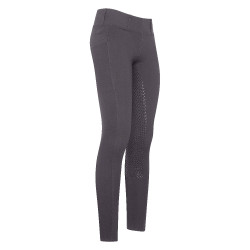Leggings da equitazione HV Polo Luci FullGrip Antracite Grigio
