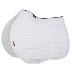 Tappetino LeMieux Eurojump Scamosciato Bianco / Argento / Bianco