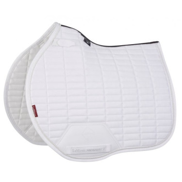 Tappetino LeMieux Eurojump Scamosciato Bianco / Argento / Bianco