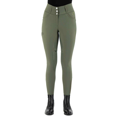 Pantaloni da equitazione HV Polo Elena FullGrip Verde petrolio scuro Pantaloni da equitazione HV Polo Elena FullGrip Verde petrolio scuro