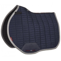 Tapis LeMieux EJ binding - suede Bleu marine / argent / gris