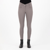 Pantaloni da equitazione HV Polo Favourite Midwaist FullGrip Sabbia scura