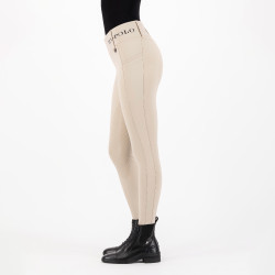 Leggings da equitazione HV Polo Favourite Highwaist FullGrip Noce Beige Leggings da equitazione HV Polo Favourite Highwaist FullGrip Noce Beige