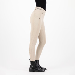 Leggings da equitazione HV Polo Favourite Highwaist FullGrip Noce Beige Leggings da equitazione HV Polo Favourite Highwaist FullGrip Noce Beige