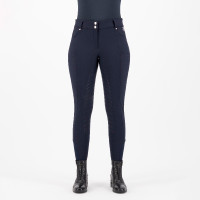 Pantaloni da equitazione HV Polo Ellen Highwaist FullGrip Blu navy
