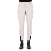 Pantaloni da equitazione HV Polo Ellen Highwaist FullGrip Grigio Zinco Beige Pantaloni da equitazione HV Polo Ellen Highwaist FullGrip Grigio Zinco Beige