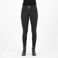 Pantaloni da equitazione HV Polo Edvina FullGrip Nero