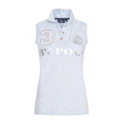 Polo senza maniche Favouritas HV Polo Nuvola melange Grigio