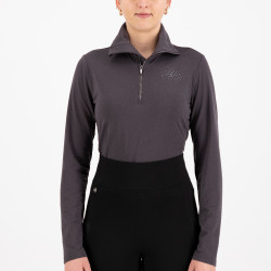 Top tecnico HV Polo Darlene Grigio Zinco Beige