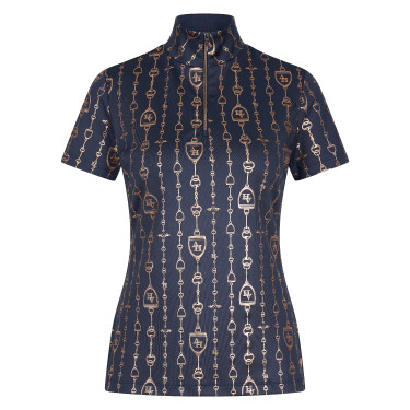 Top a maniche corte HV Polo Jolie Blu navy