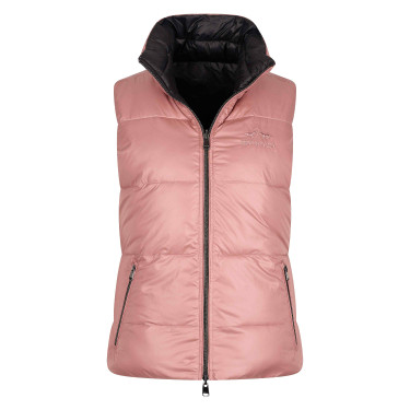 Gilet senza maniche reversibile HV Polo Claire Fiore di rosa