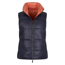 Gilet senza maniche reversibile HV Polo Claire Zenzero Arancione