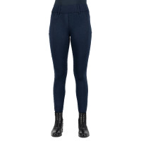 Leggings da equitazione Easy Rider Rihanna FullGrip Blu navy