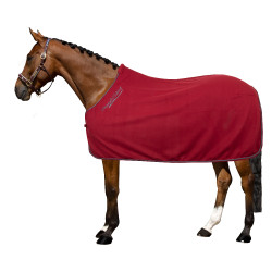 Coperta in pile Imperial Riding Classic Rosso Rio