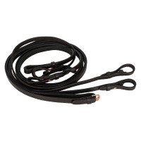 Redini doppie Imperial Riding in cuoio semplice Marrone