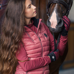 Gilet senza maniche Imperial Riding City Sparks Rosa scuro Gilet senza maniche Imperial Riding City Sparks Rosa scuro