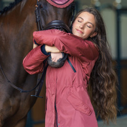 Parka tech Imperial Riding Jolly Rosa scuro