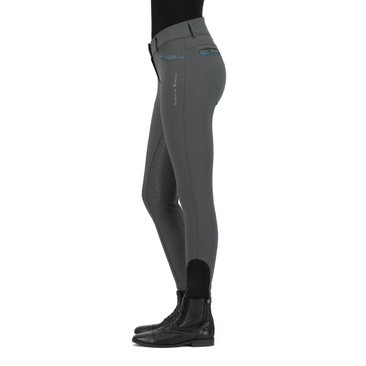 Pantaloni da equitazione Imperial Riding El Capone a vita alta invernali FullGrip Pantaloni da equitazione Imperial Riding El Capone a vita alta invernali FullGrip