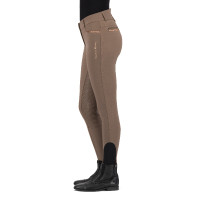 Pantaloni da equitazione Imperial Riding El Capone a vita alta invernali FullGrip Macchiato Marrone Pantaloni da equitazione Imperial Riding El Capone a vita alta invernali FullGrip Macchiato Marrone