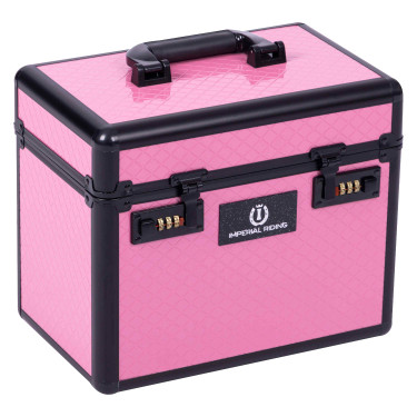 Box per la pulizia Imperial Riding Shiny small Rosa / nero