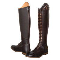 Stivali da equitazione Imperial Riding Olania Dressage Marrone / coccodrillo marrone Stivali da equitazione Imperial Riding Olania Dressage Marrone / coccodrillo marrone