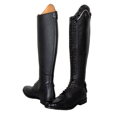 Stivali da equitazione Imperial Riding Olania Dressage Nero / coccodrillo nero