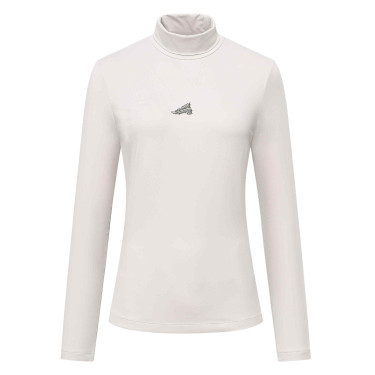 Maglione a collo alto Euro-Star Sofia Avorio Beige Maglione a collo alto Euro-Star Sofia Avorio Beige