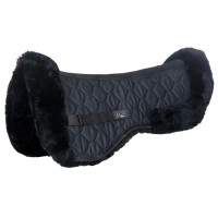 Ammortizzatore in vero montone Stile HKM Nero