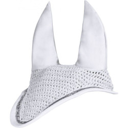 Cuffia anti-mosche Romy HKM Bianco