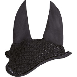 Cuffia anti-mosche Romy HKM Nero