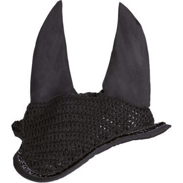 Cuffia anti-mosche Romy HKM Nero