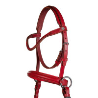 Briglia senza imboccatura Funny Horses 2 per cavalli HKM Rosso Briglia senza imboccatura Funny Horses 2 per cavalli HKM Rosso