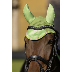 Cuffia anti-mosche Classic Polo HKM Verde mela