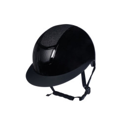 Casco Shiny Diamond HKM Nero