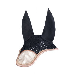 Cuffia anti-mosche Rosegold Glitter Style HKM