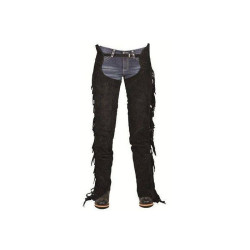 Chaps da concorso con frange HKM Chaps da concorso con frange HKM