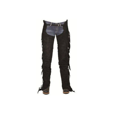 Chaps da concorso con frange HKM Chaps da concorso con frange HKM