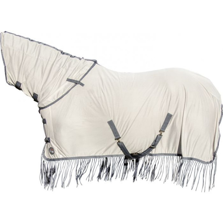 Coperta anti-mosche Frangia Style con copricollo amovibile HKM