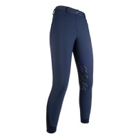 Pantalon softshell Elegance Style basanes silicone HKM Bleu foncé