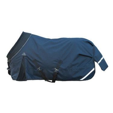 Couverture d'extérieur Liberty 1200D do. polaire HKM Blu scuro / nero