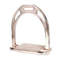 Staffili in alluminio Space HKM 1 paio Oro rosa Nero Staffili in alluminio Space HKM 1 paio Oro rosa Nero