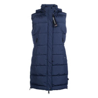 Doudoune longue sans manches Misty HKM Kaki