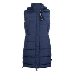 Piumino lungo senza maniche Misty HKM Blu scuro