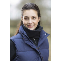 Piumino lungo senza maniche Misty HKM Blu scuro