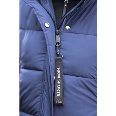 Piumino lungo senza maniche Misty HKM Blu scuro