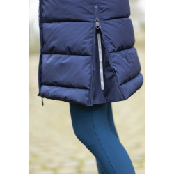 Piumino lungo senza maniche Misty HKM Blu scuro